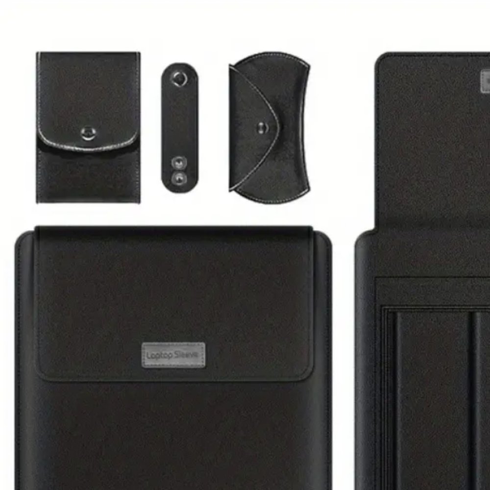 Laptop Sleeve Bag and PU Leather With Holder